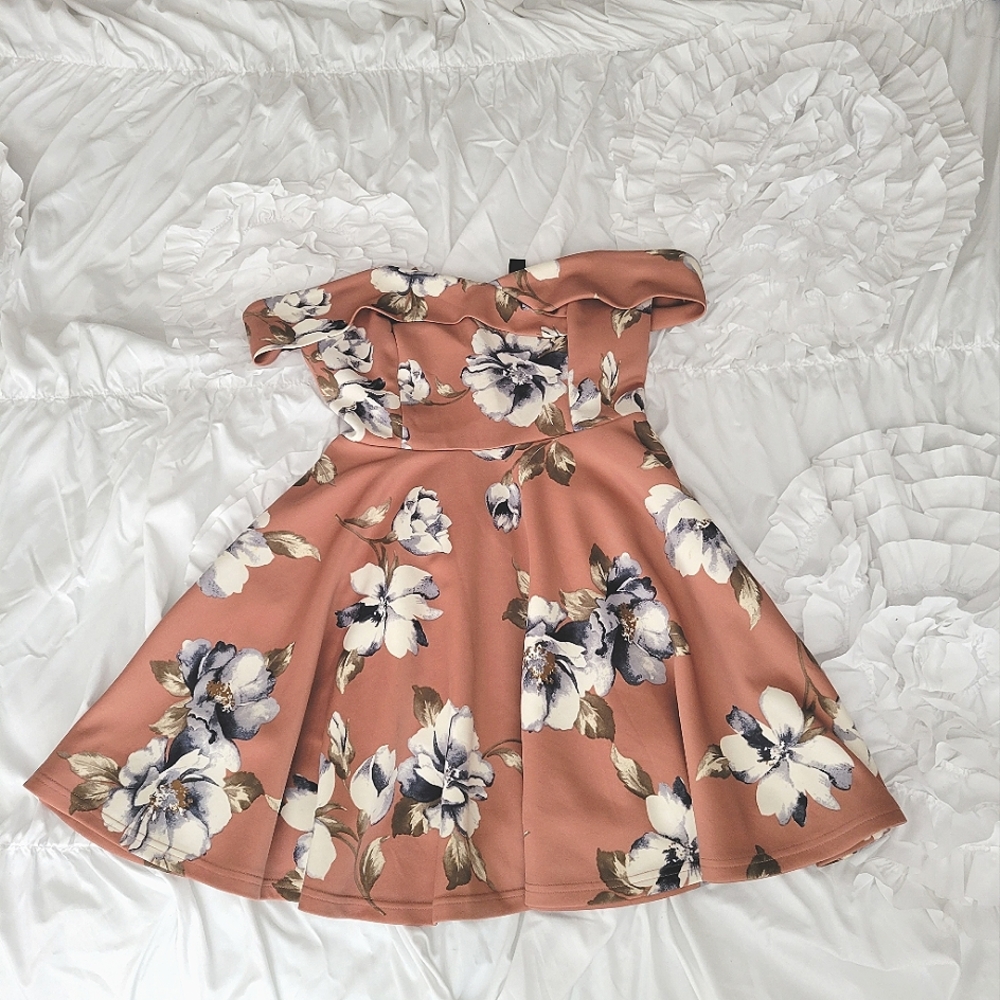 Windsor pink floral dress